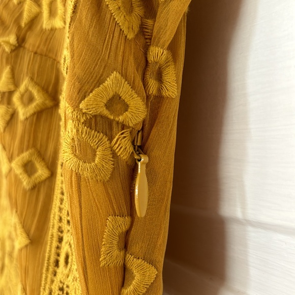 FOR LOVE & LEMONS SIENNA MINI DRESS GOLDENROD - Picture 10 of 16